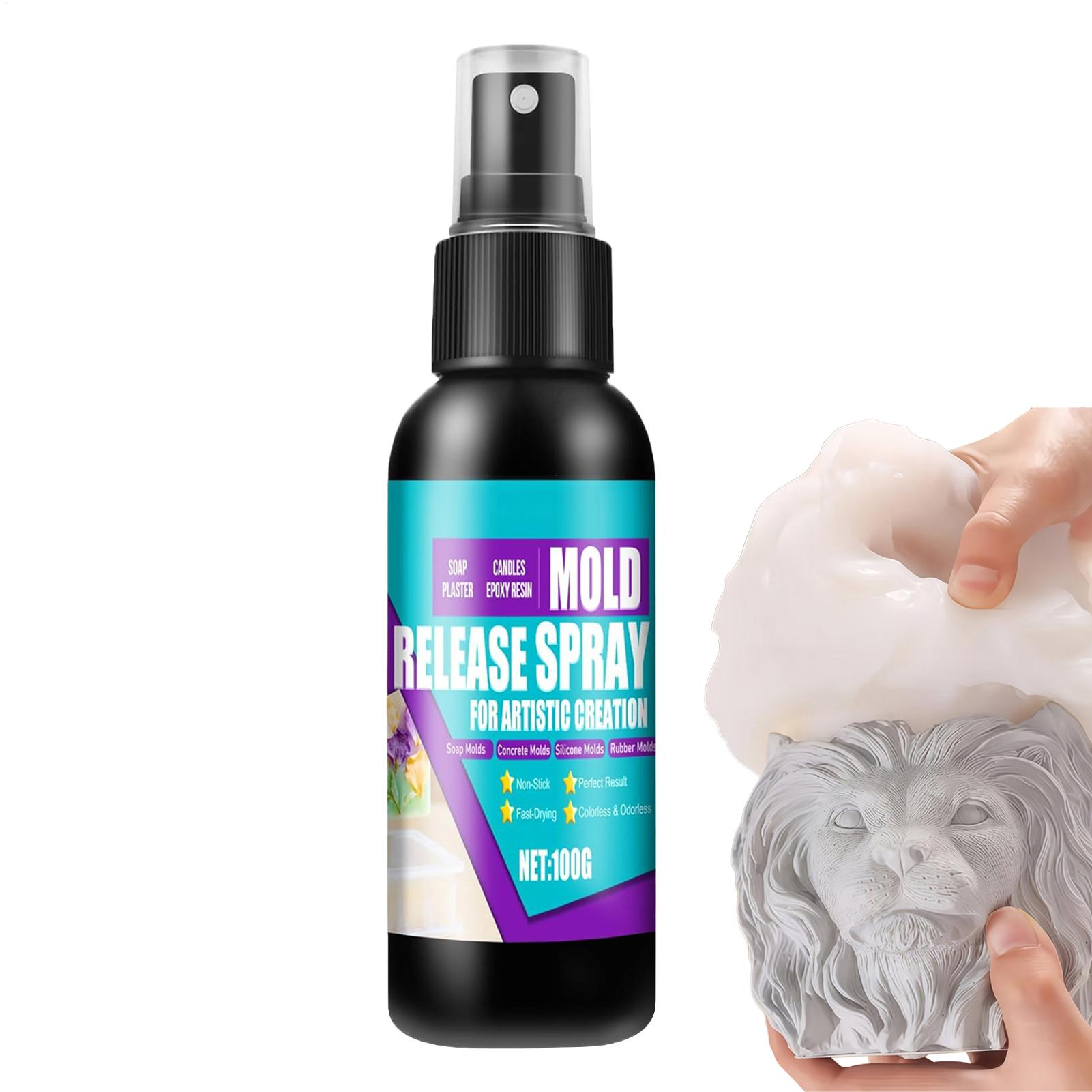 Release Spray Silicone - Trennspray 100g Antihaftmittel für Harz, Epoxid,