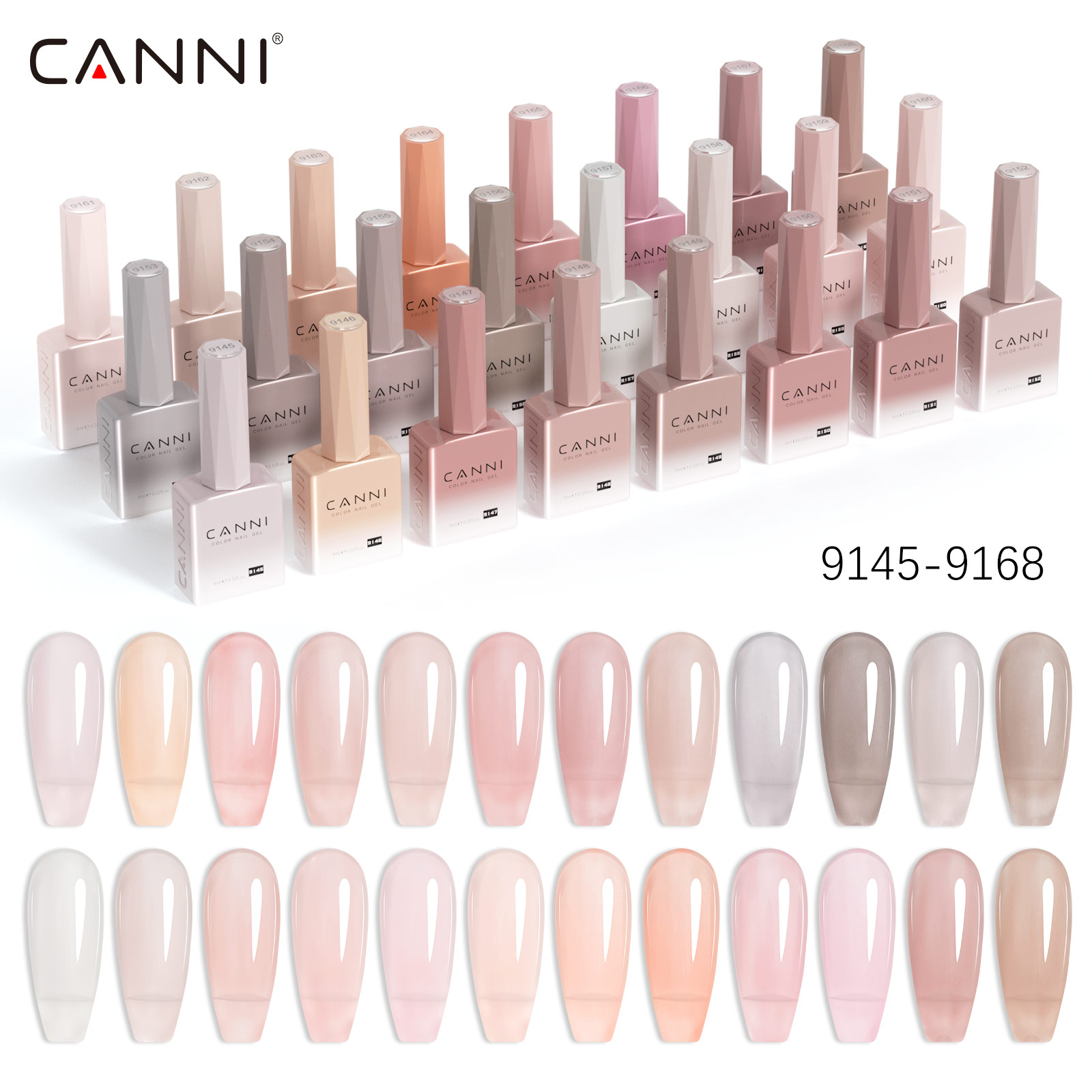Resin Art Uv Light - CC7 CANNI Nagel-Gel-Nagellack, 9 ml, TPO-FREI,