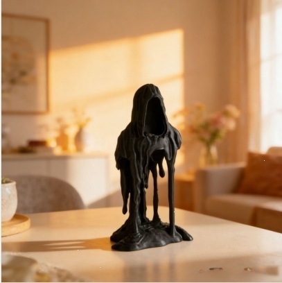 Resin Art Use - Kreative Schmelzende Todesstatue Gotische Kunst Plastikskulptur