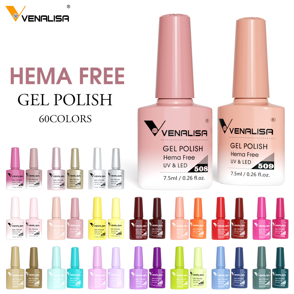 Resin Art Use - VENALISA VIP5 Luxus-Gel-Nagellack, 7,5 ml, HEMA-freie