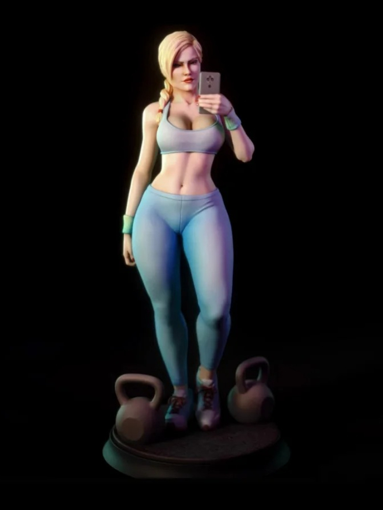 Resin Art Zelda - 1/24 75 mm 1/18 100 mm