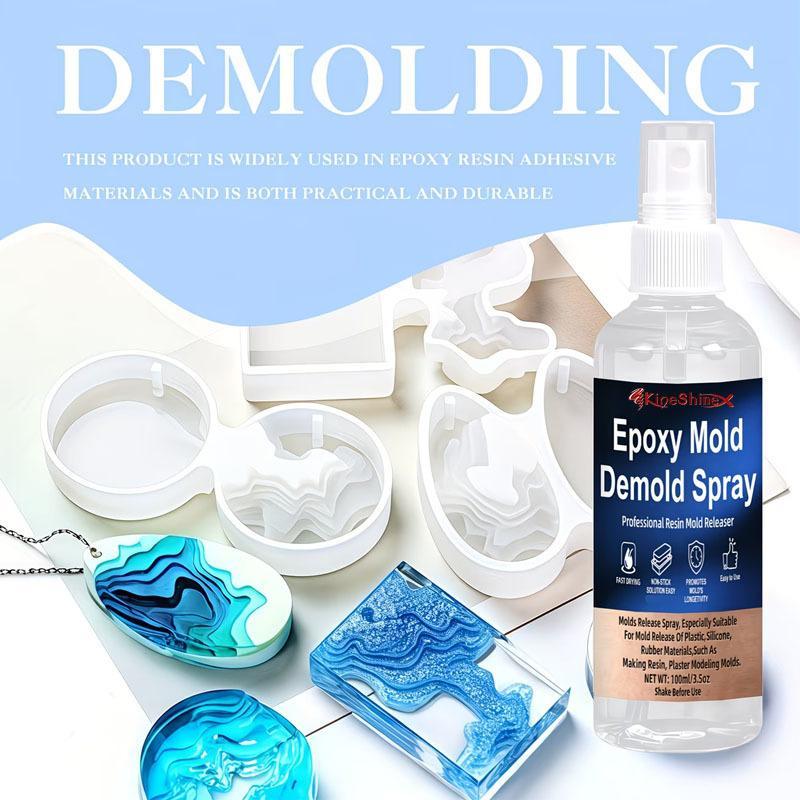 Release Spray Silicone - Epoxidharz-Entformungsspray und Epoxidharz-Trennmittel für glatte, einfache