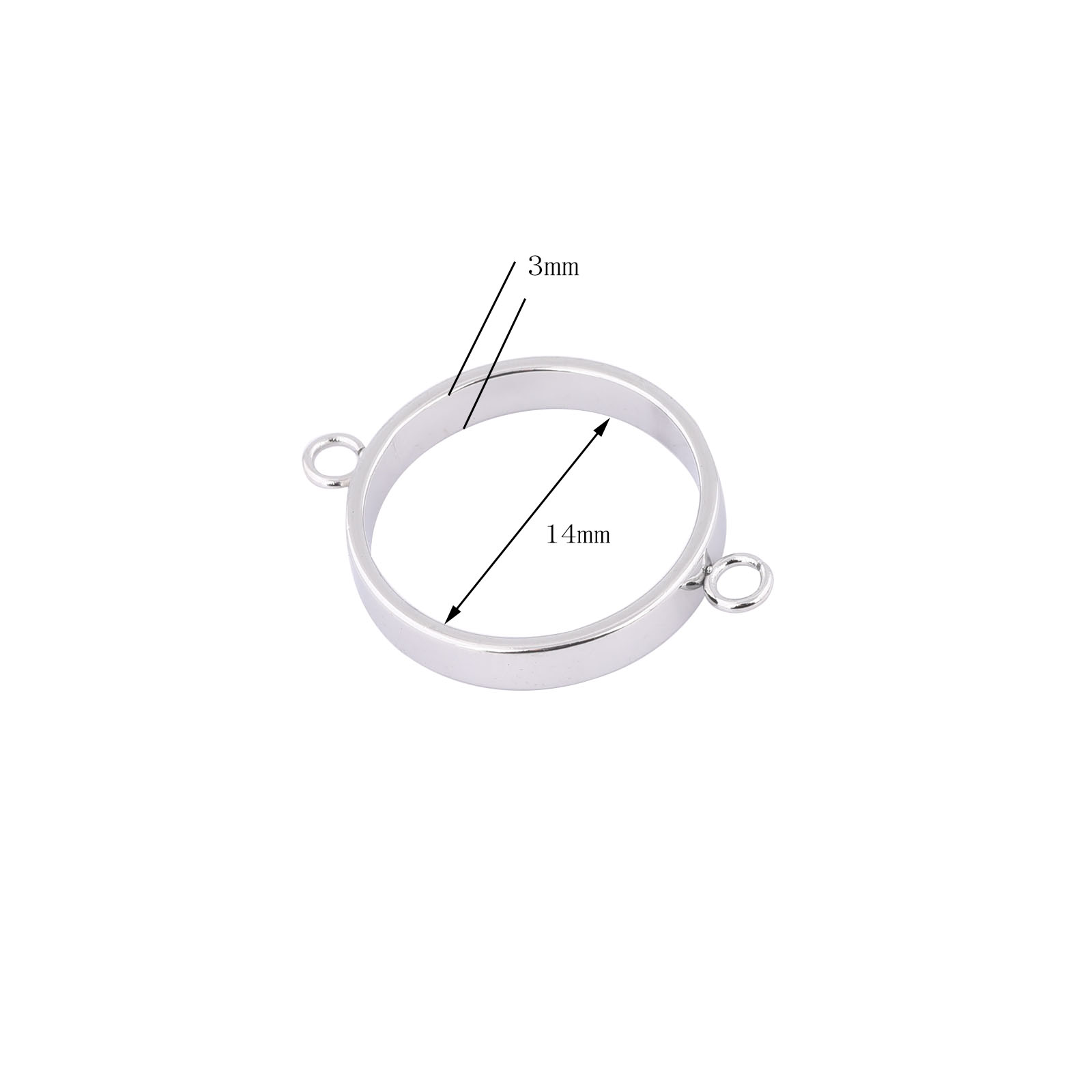 10 Stück Edelstahl 14 mm offen – Resin Art Engagement Bewertung und Preis