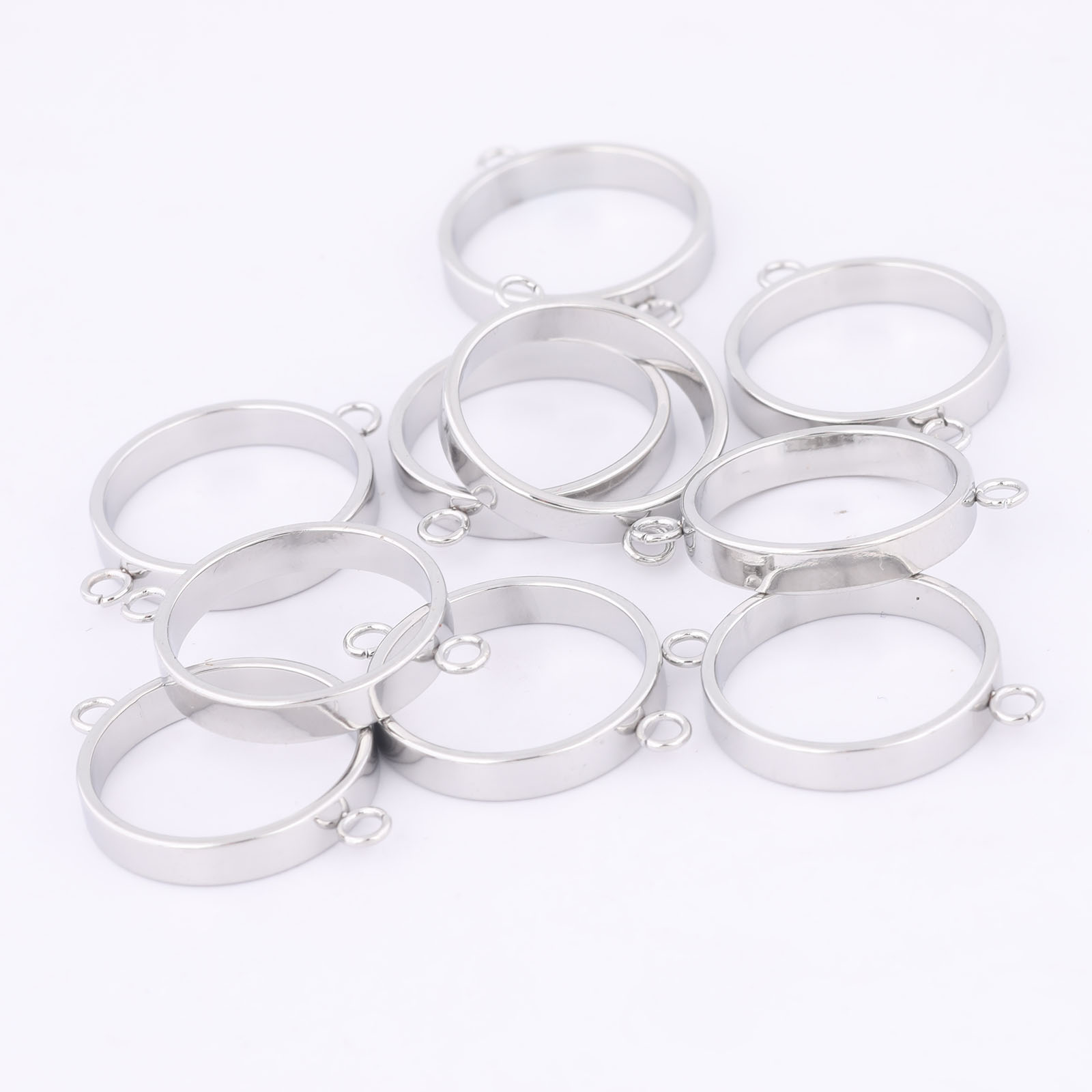 10 Stück Edelstahl 14 mm offen – Resin Art Engagement Bewertung und Preis