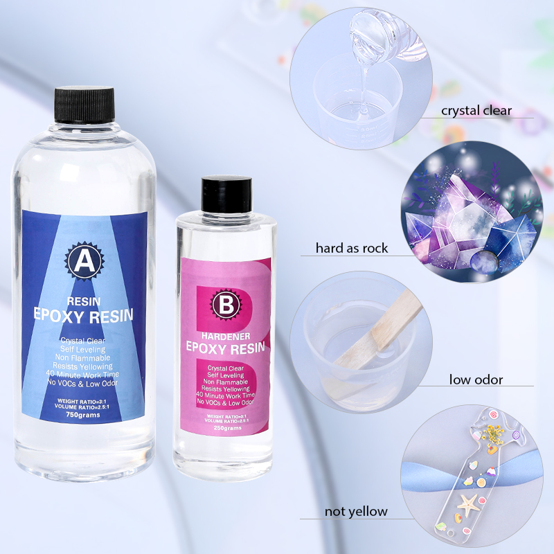 Epoxidharz-Set, kristallklar,  – Resin Art Use Bewertung und Preis