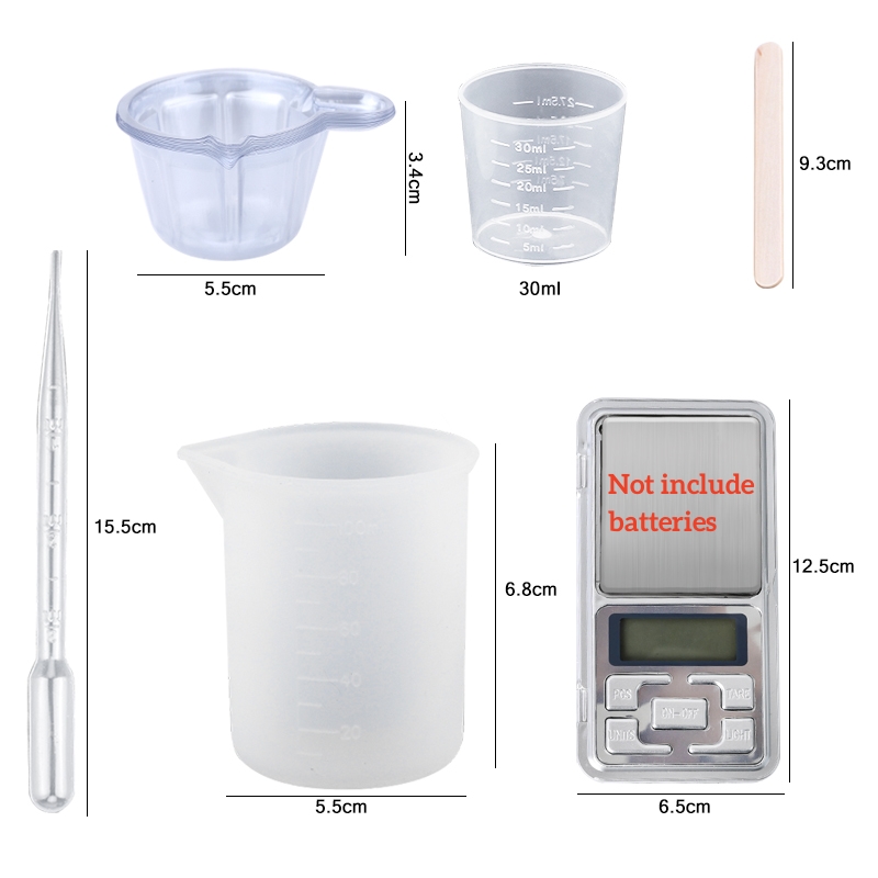 Epoxidharz-Set, kristallklar,  – Resin Art Use Bewertung und Preis