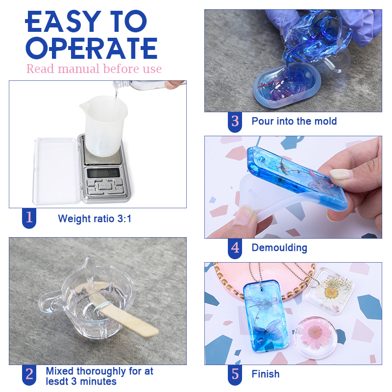 Epoxidharz-Set, kristallklar,  – Resin Art Use Bewertung und Preis