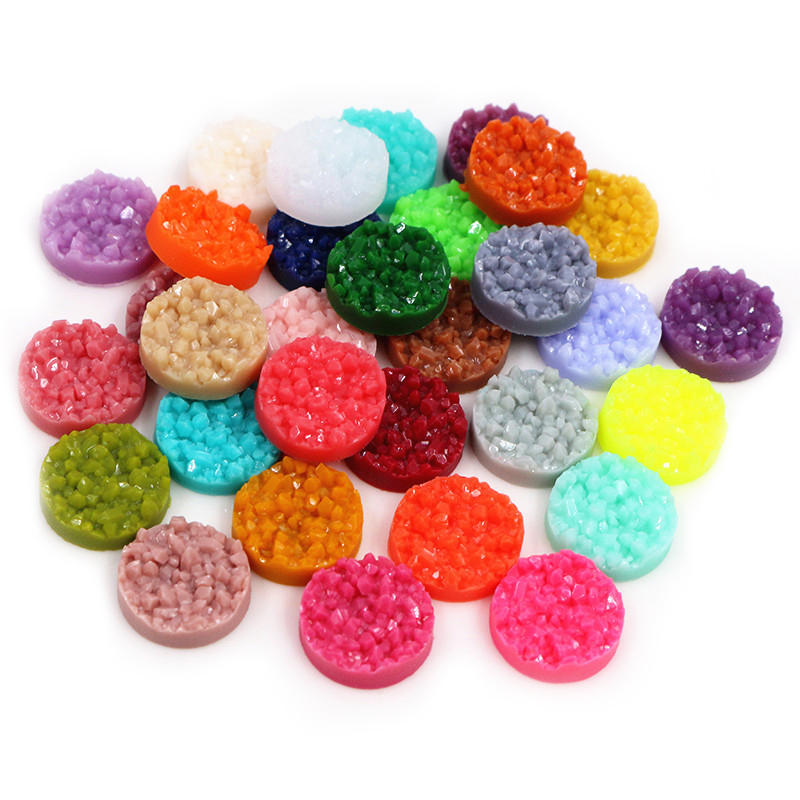 40 Stück Harz Druzy Cabochons  – Resin Art Engagement Bewertung und Preis