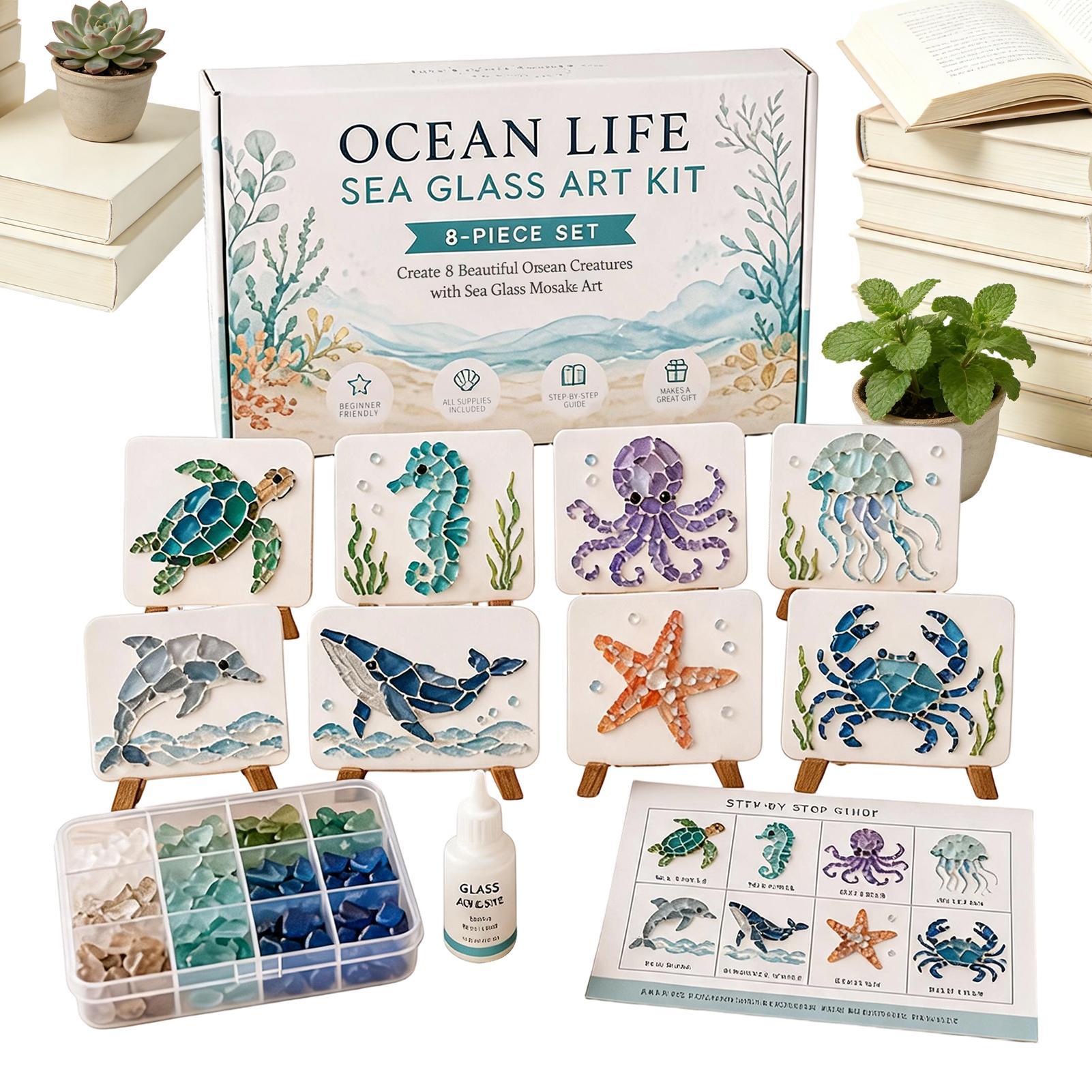 Unvollendetes DIY-Mosaik-Kunst – Resin Art Ocean Bewertung und Preis