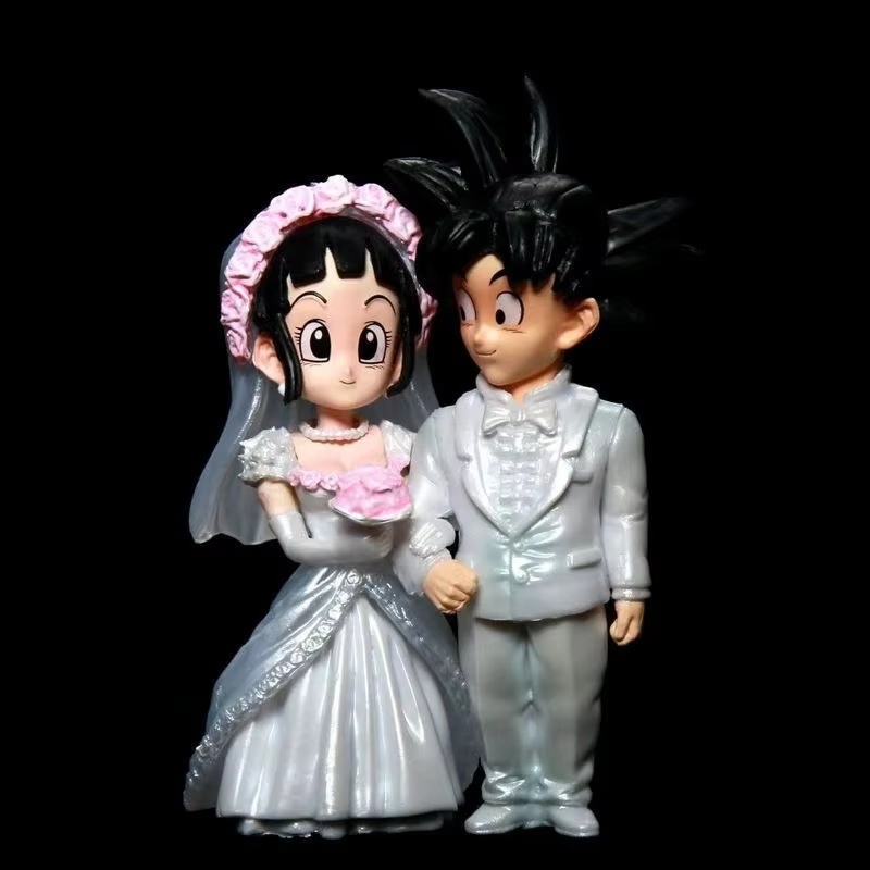 Son Goku und Chichi Hochzeit M – Resin Art Dragon Ball Z Bewertung und Preis