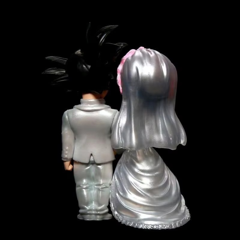 Son Goku und Chichi Hochzeit M – Resin Art Dragon Ball Z Bewertung und Preis