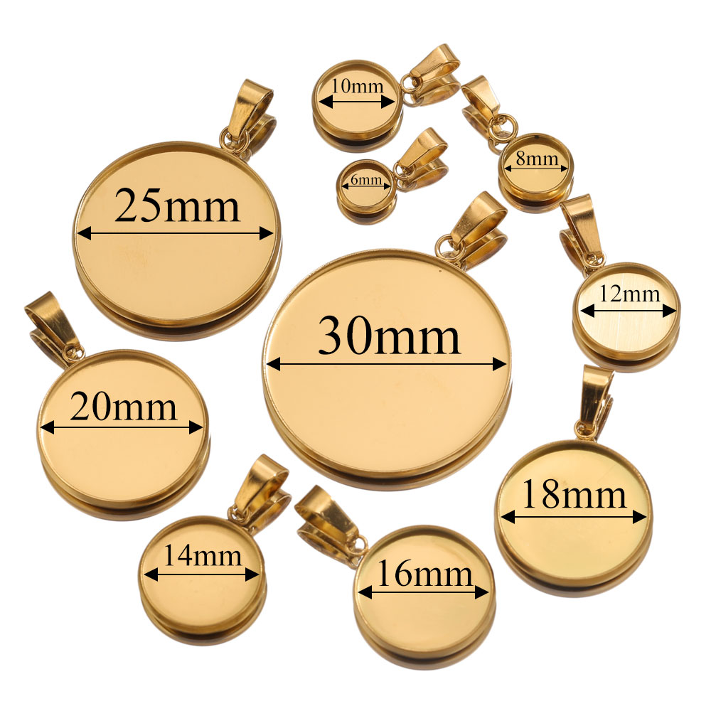 10 Stück Edelstahl Gold Anhäng – Resin Art Engagement Bewertung und Preis