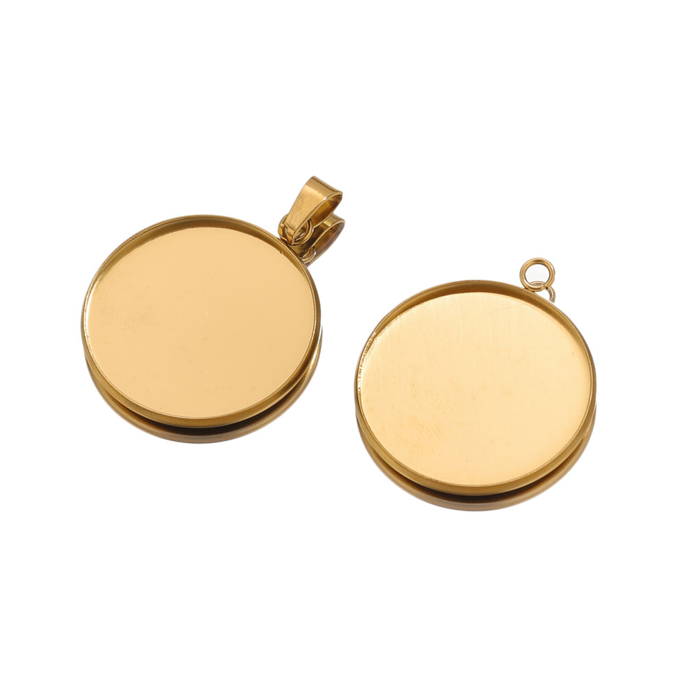 10 Stück Edelstahl Gold Anhäng – Resin Art Engagement Bewertung und Preis