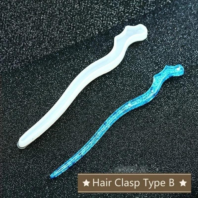 Neue Transparente Haarnadel Si – Resin Art Engagement Bewertung und Preis