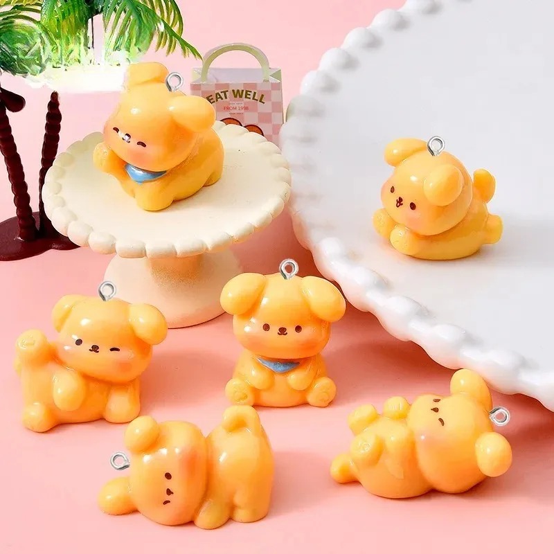 10 Stück Niedliche Cartoon-Hun – Resin Art Engagement Bewertung und Preis